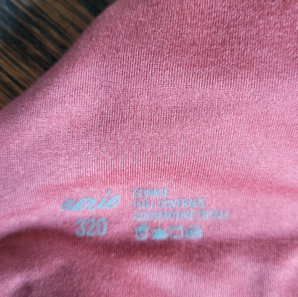 Aerie Full Coverage Mauvewood Pink Colored Bra Size Women's 32D - Picture 7 of 8